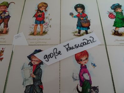 alte Postkarten AK Anco 11/68 11/48 Germany Kinder Zum Geburtstag