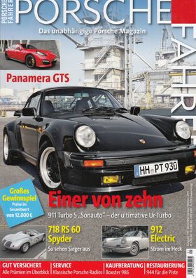 Porsche Fahrer 1/2013 - 911 Turbo S, Panamera GTS, 718 RS, 912, 986, 944, Radio