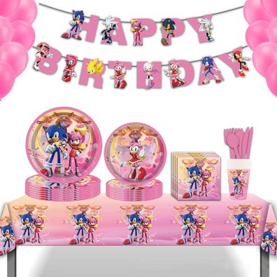 Katze Einhorn Minnie Geburtstags Geschirr Kit mit Messer Gabel Birthday Party Cutlery
