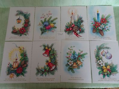 alte Postkarten AK Ilo West Germany verschiedenste Weihnachtskarten zum Ausssuchen