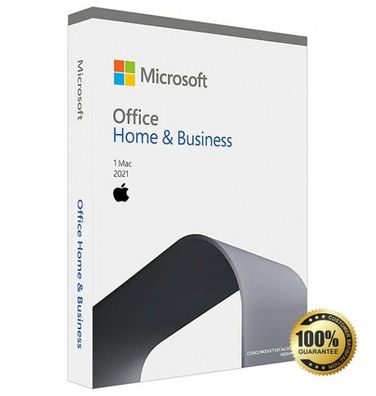 MS Office 2021 Home & Business (MAC] Vollversion kein ABO Blitzversand