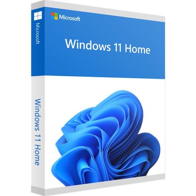 MS Windows 11 Home Vollversion 32/64 Bit Betriebssystem Vollversion