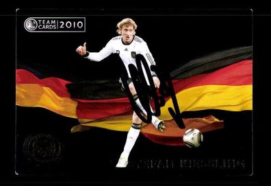 Stefan Kiessling Panini Card Deutschland WM 2010 Original Signiert + A 226115