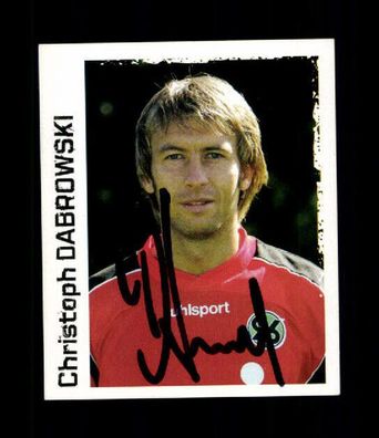 Christoph Dabrowski Hannover 96 Panini Sammelbild 2004-05 Original + A 226388