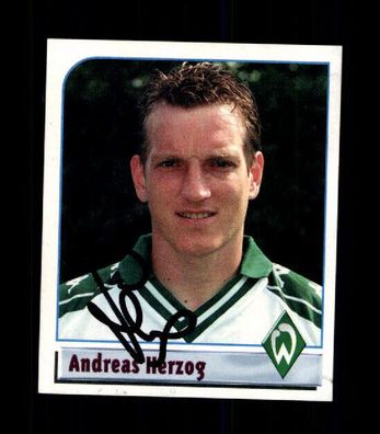 Andreas Herzog Werder Bremen Panini Sammelbild 2002 Original + A 226549
