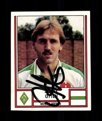 Johny Otten Werder Bremen Panini Sammelbild 1982 Original Signiert + A 226633