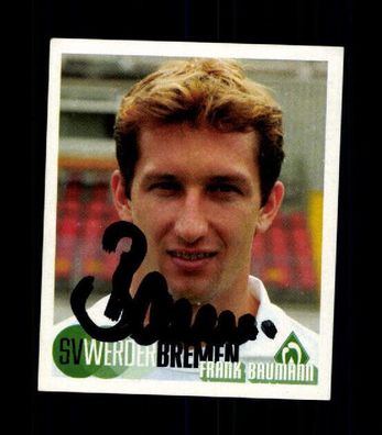 Frank Baumann Werder Bremen Panini Sammelbild 2002-03 Original + A 226755