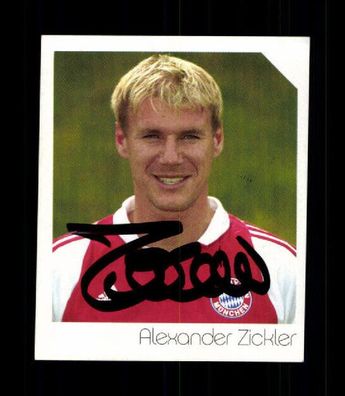 Alexander Zickler Bayern München Panini Sammelbild 2003-04 Original + A 226842
