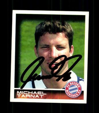 Michael Tarnat Bayern München Panini Sammelbild 2001 Original Sign+ A 226928