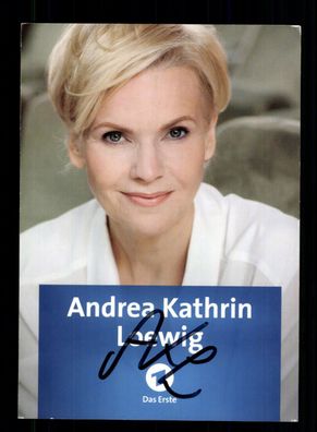 Andrea Kathrin Loewig In aller Freundschaft Autogrammkarte Orig. Sign. + F 15246