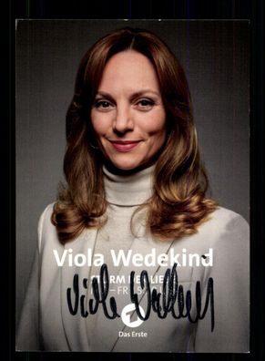 Viola Wedekind Sturm der Liebe Autogrammkarte Original Signiert + F 15738