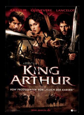 Keira Knightley King Arthur Autogrammkarte Original Signiert + F 14470