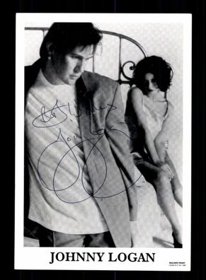 Johnny Logan Autogrammkarte Original Signiert + M 9230