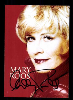 Mary Roos Autogrammkarte Original Signiert + M 9340