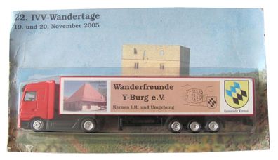 Wanderfreunde Y-Burg e.V. Nr. - 22. IVV Wandertag 2005 - MB Actros - Sattelzug