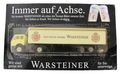 Warsteiner Brauerei Nr.06 - Immer auf Achse - 12-Loch Felgen - MB NG80 - Sattelzug