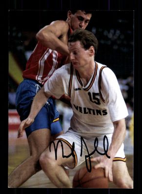 Michael Mike Jackel Basketball Nationalmannschaft Original Signiert + A 227364