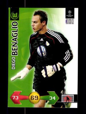 Diego Benaglio VfL Wolfsburg Panini Card 2009-10 Original Signiert + A 226091