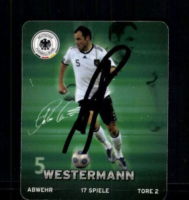 Heiko Westermann FC Schalke 04 DFB Card 2010 Original Signiert + A 226158