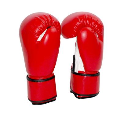Boxhandschuhe Sparring rot weiss