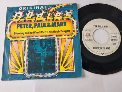 Peter, Paul & Mary - Blowing in the wind 7'' Vinyl Germany