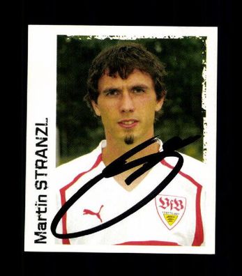 Martin Stranzl VfB Stuttgart Panini Sammelbild 2004-05 Original Sign. + A 226404