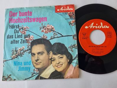 Nina und Jimmy - Der bunte Hochzeitswagen 7'' Vinyl Germany