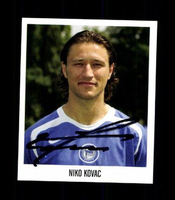 Niko Kovac Hertha BSC Berlin Panini Sammelbild 2005-06 Original + A 226610