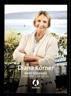Diana Körner Wapo Bodensee Autogrammkarte Original Signiert + F 15062