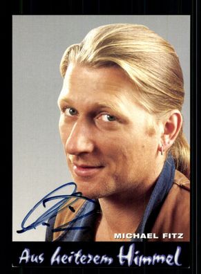 Michael Fitz Aus heiterem Himemel Autogrammkarte Original Signiert + F 15163
