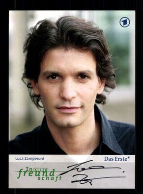 Luca Zamperoni In aller Freundschaft Autogrammkarte Orig. Sign. + F 15234