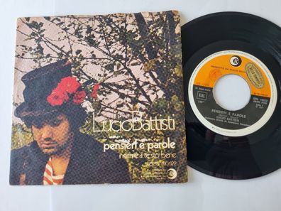 Lucio Battisti - Pensieri e parole 7'' Vinyl Italy