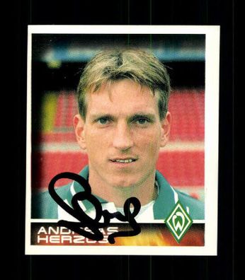 Andreas Herzog Werder Bremen Panini Sammelbild 2001 Original + A 226945