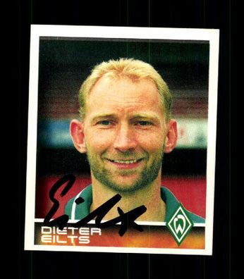 Dieter Eilts Werder Bremen Panini Sammelbild 2001 Original + A 226948