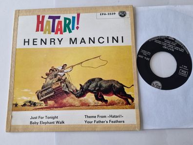 Henry Mancini - Hatari!/ Baby Elephant Walk 7'' Vinyl EP Germany