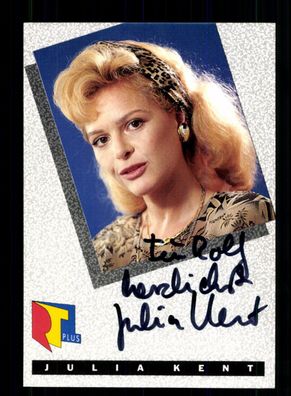 Julia Kent RTL Autogrammkarte Original Signiert + F 15544