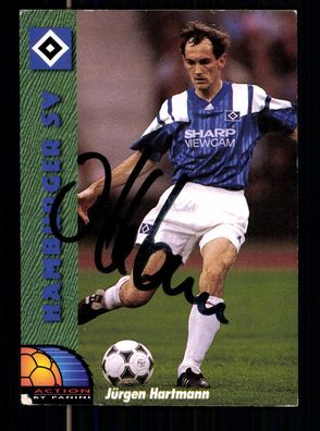 Jürgen Hartmann Hamburger SV Panini Card 1994 Original Signiert + A 227736