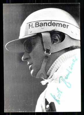 Horst Bandemer Autogrammkarte Orginal Signiert Reiten + A 85291