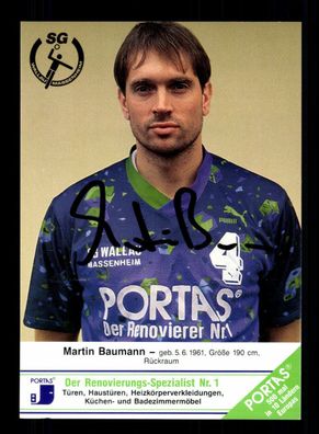 Martin Baumann Handball Wallau Massenheim 90er Jahre Signiert + A 227607