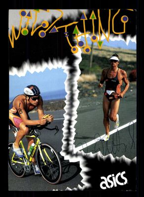 Wolfgang Dittrich Triathlon Autogrammkarte Original Signiert + A 227712