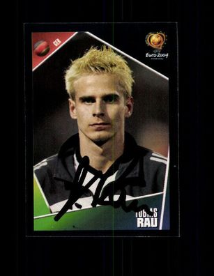 Tobias Rau Panini Sammelbild Euro 2004 Original Signiert + A 226797