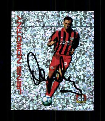 Jens Nowotny Bayern Leverkusen Panini Sammelbild 2001 Original Sign+ A 226906