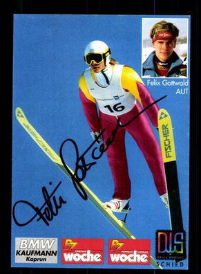 Felix Gottwald Skispringen Autogrammkarte Original Signiert + A 227145