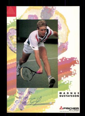 Magnus Gustafsson Autogrammkarte Tennis Original Signiert + A 227238