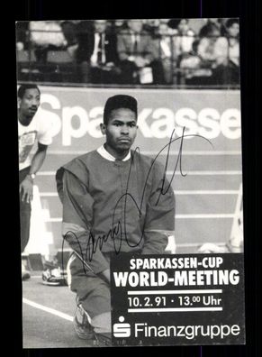 Danny Everett Olympiasieger 1988 Original Signiert Leichathletik + A 226968
