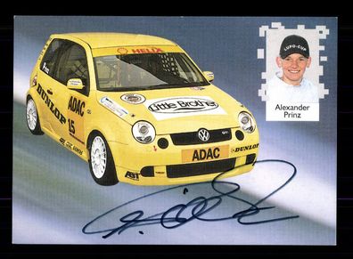 Alexander Prinz Motorsport Autogrammkarte Original Signiert + A 227209