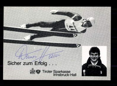 Werner Haim Skispringen Autogrammkarte Original Signiert + A 227155