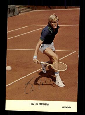Frank Gebert Autogrammkarte Tennis Original Signiert + A 227253