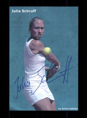 Julia Schruff Autogrammkarte Original Signiert Tennis + A 227289