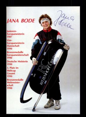 Jana Bode Rodel Autogrammkarte Original Signiert + A 227508